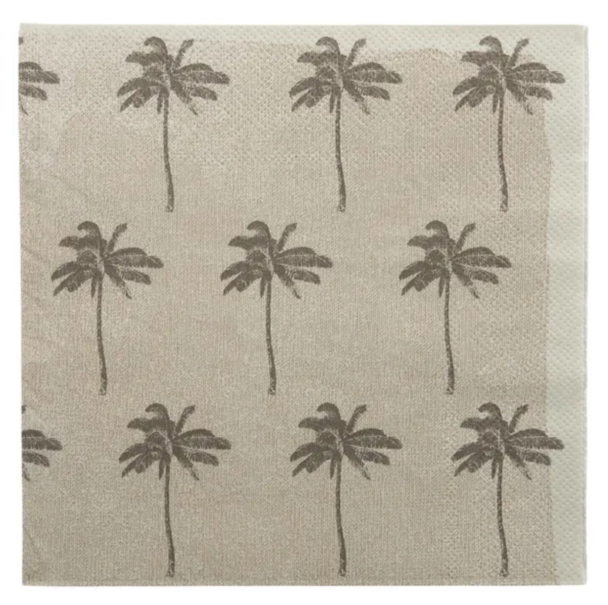 Siesta-Palm- Natural/Grey- Luncheon