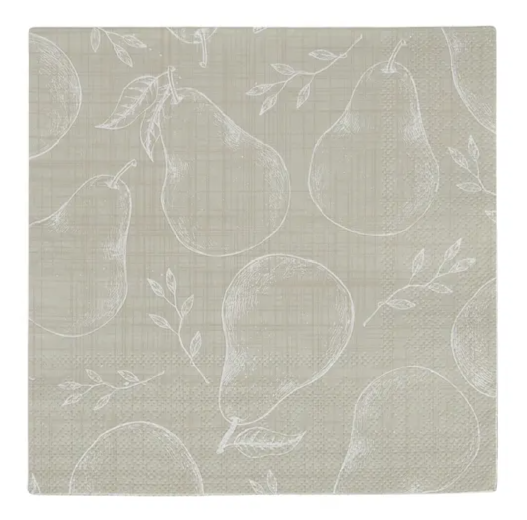 Pear- Natural- Luncheon