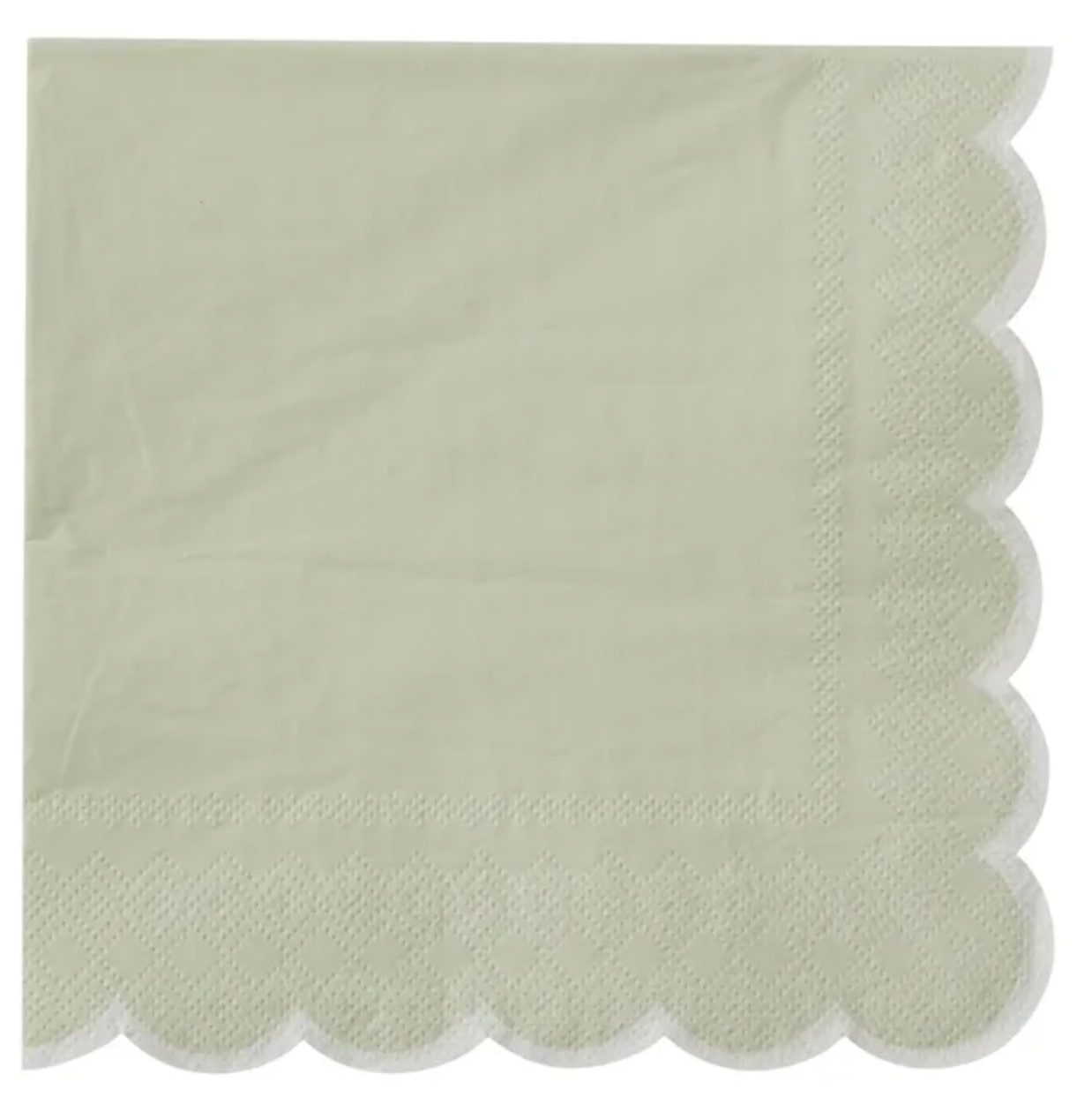 Halcyon- Scallop- Mint- Luncheon