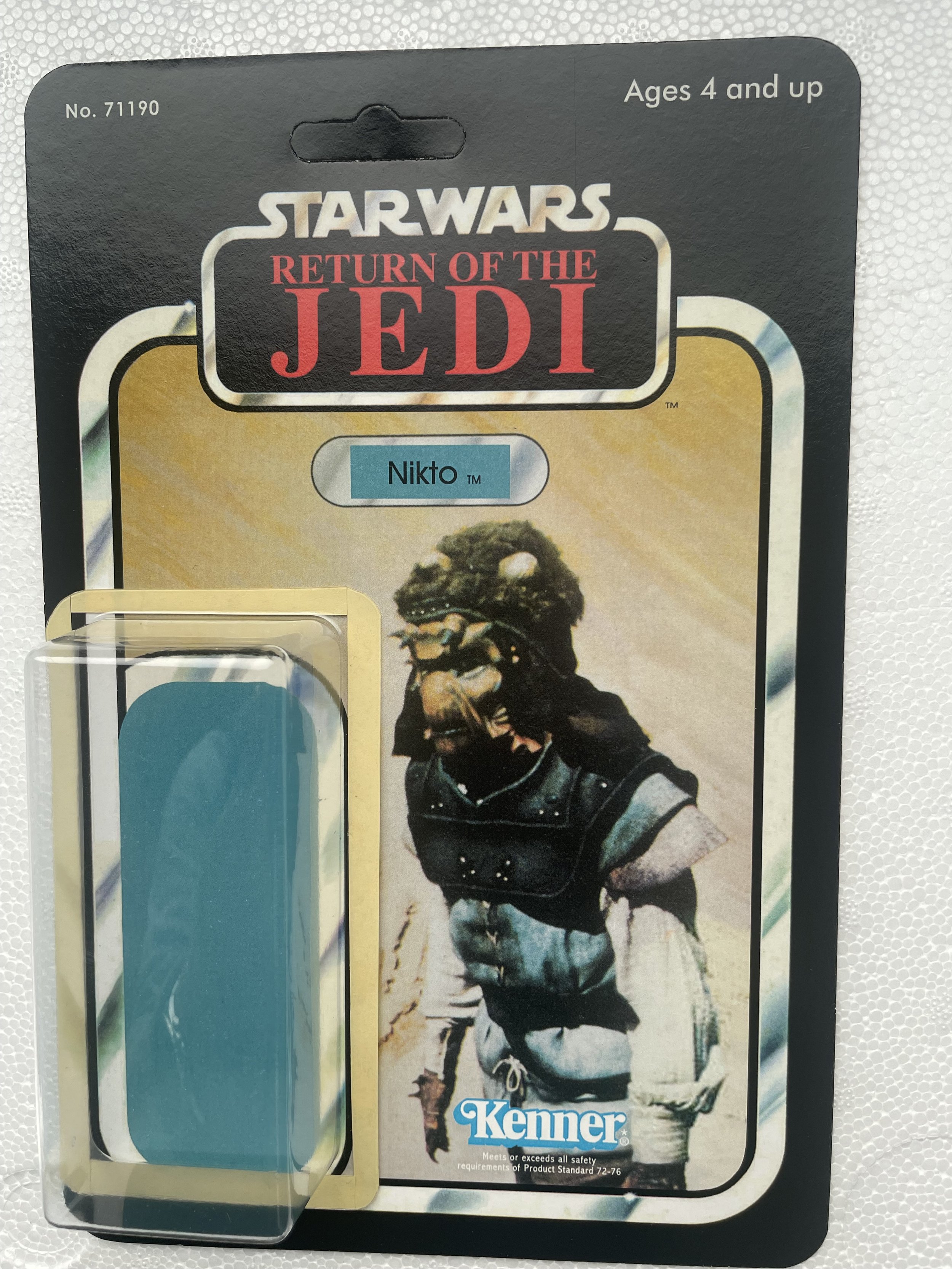 Next Gen Return of the Jedi Vintage Style Nikto Jabbas Guard 77 back Restoration Kit FREE SHIPPING
