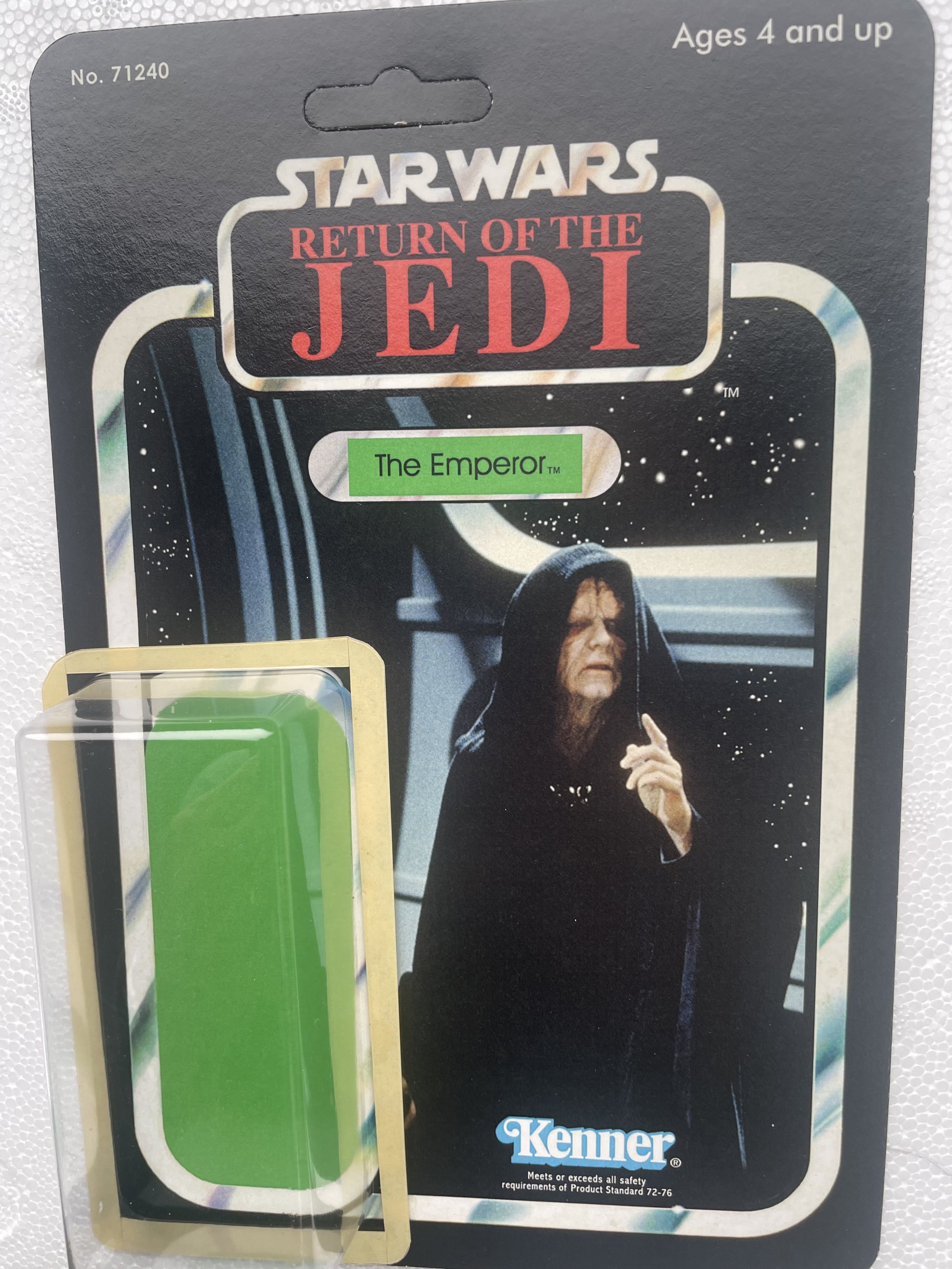 Next Gen Return of the Jedi Vintage Emperor Sith Master 77 back Restoration Kit FREE SHIPPING