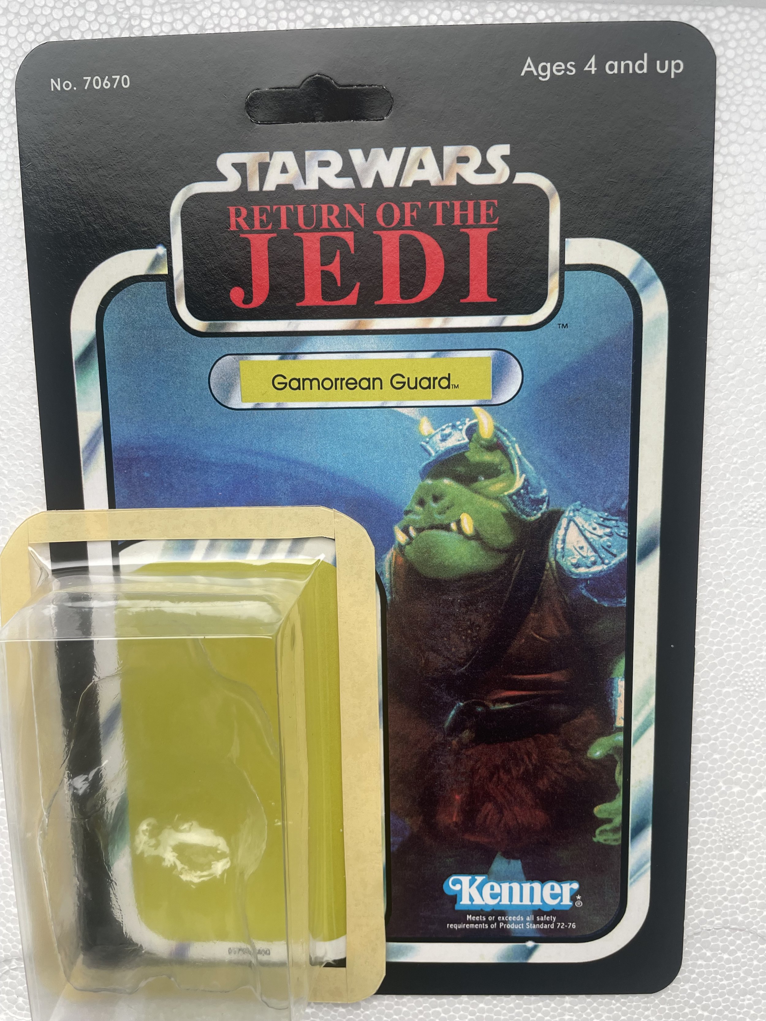 Next Gen Return of the Jedi Vintage Style Gammorean guard Jabbas Palace guard 65 back Restoration Kit FREE SHIPPING