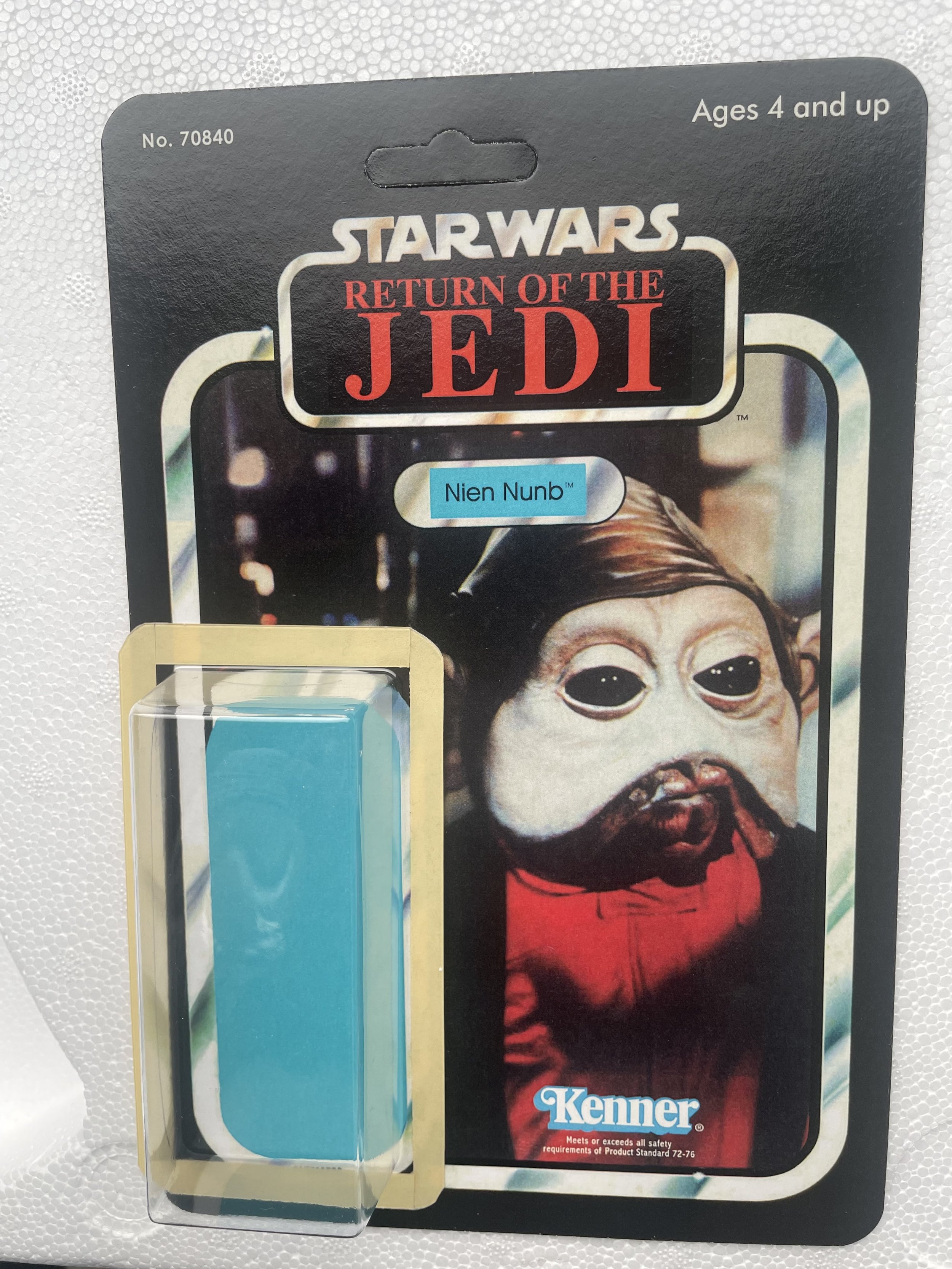 Next Gen Return of the Jedi Vintage Style Nien Nunb rebel Pilot 65 back Restoration Kit FREE SHIPPING