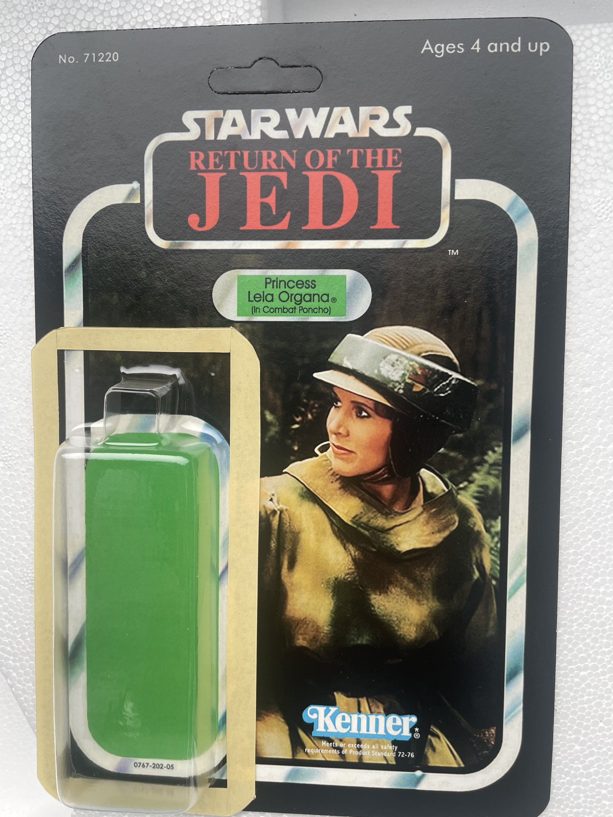 Next Gen Return of the Jedi Vintage Style Princess Leia Organa Endor Poncho 77 back Restoration Kit FREE SHIPPING