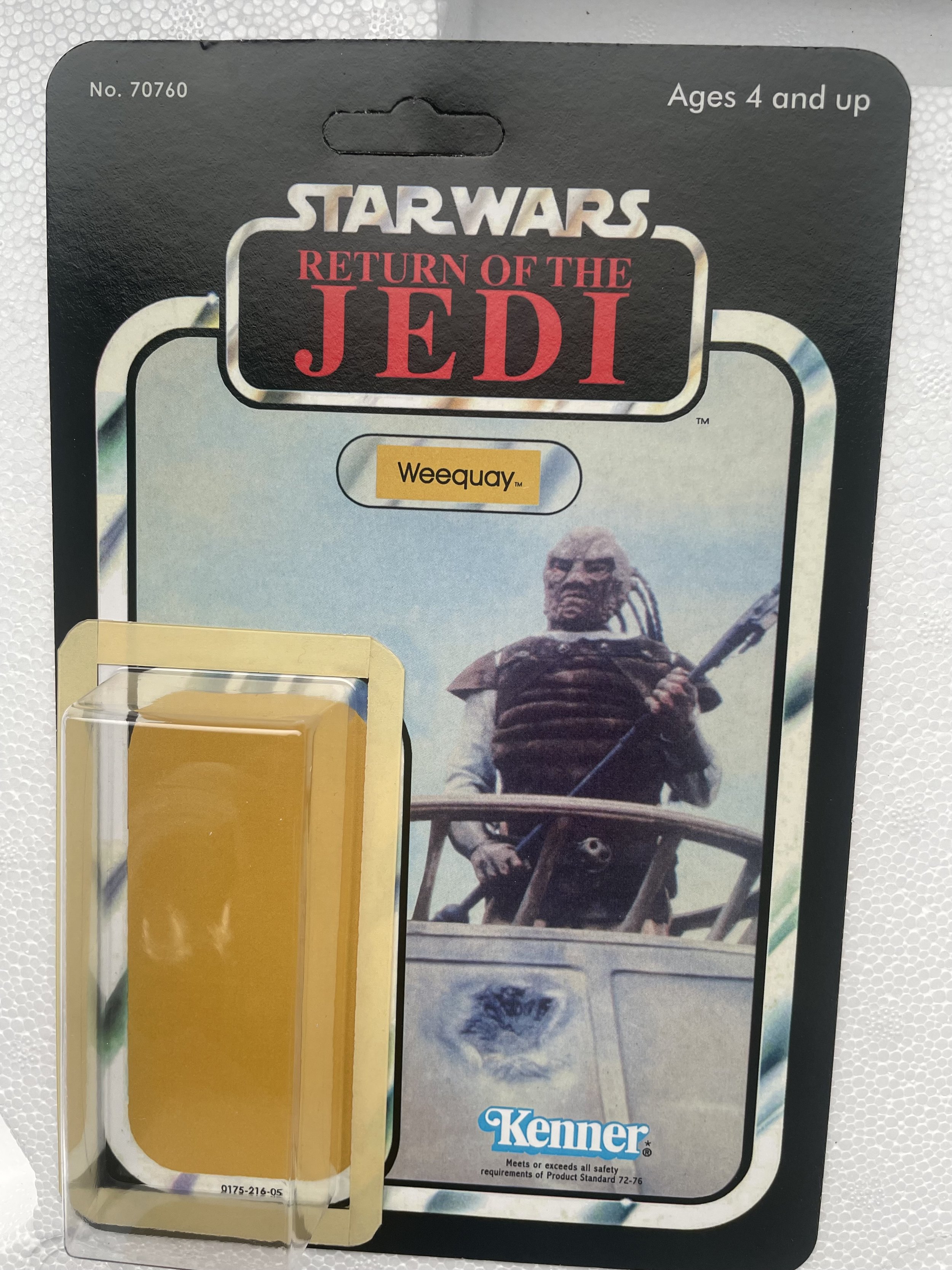 Next Gen Return of the Jedi Vintage Style Weequay Jabbas guard 65 back Restoration Kit FREE SHIPPING