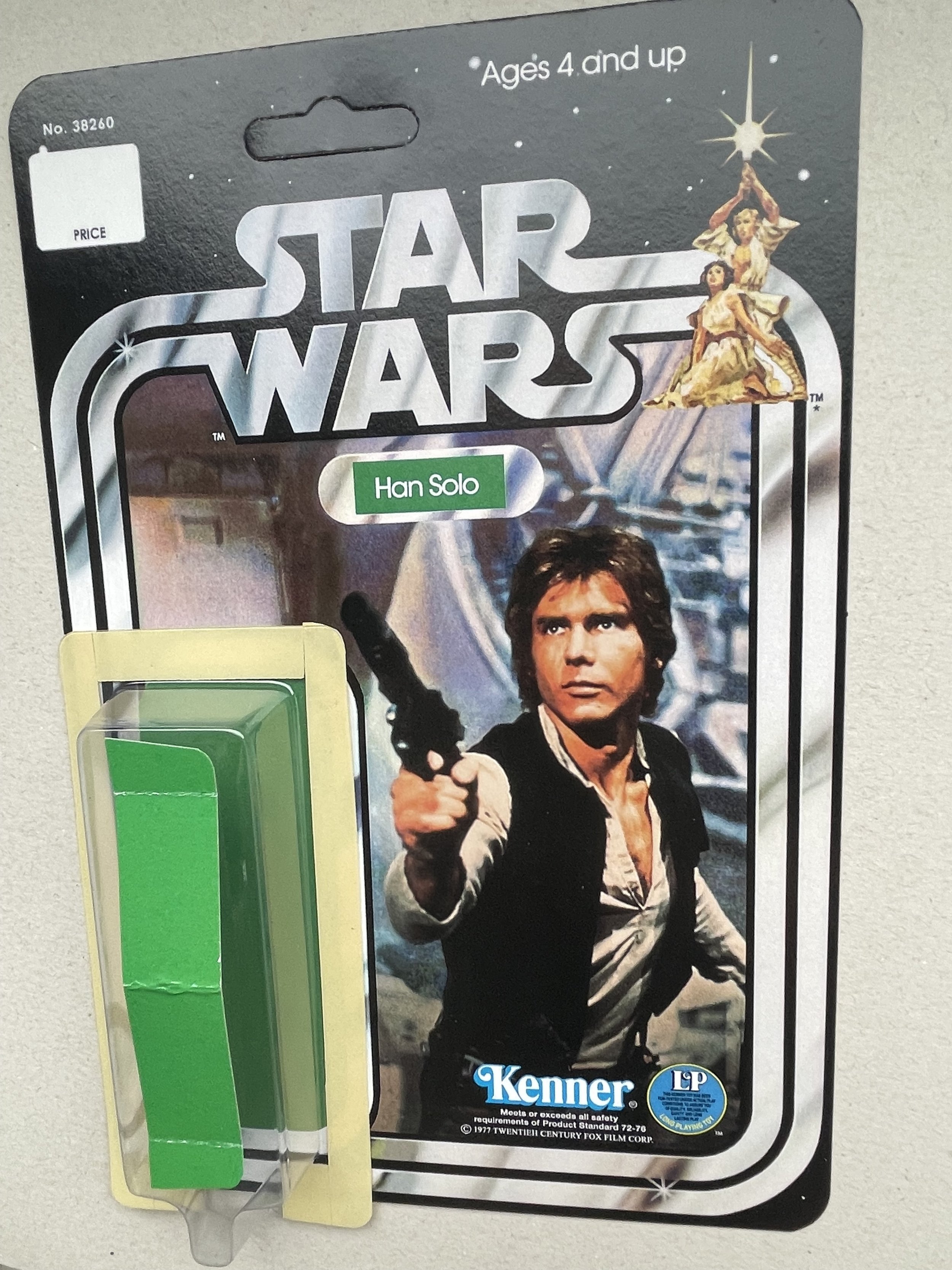 Next Gen Vintage Style Han Solo Space Smuggler Star Wars a New Hope 12 Back Restoration Kit FREE SHIPPING