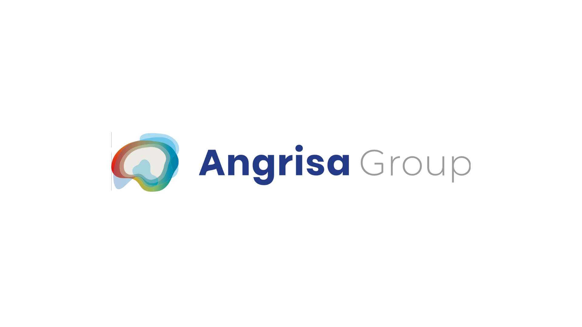 Angrisa Group logo with a colorful abstract symbol.