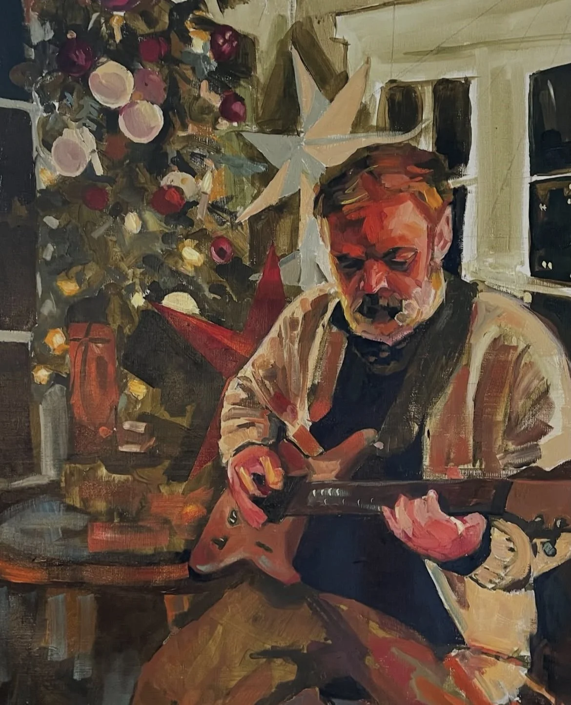 December, olieverf op doek, 76,5x51cm