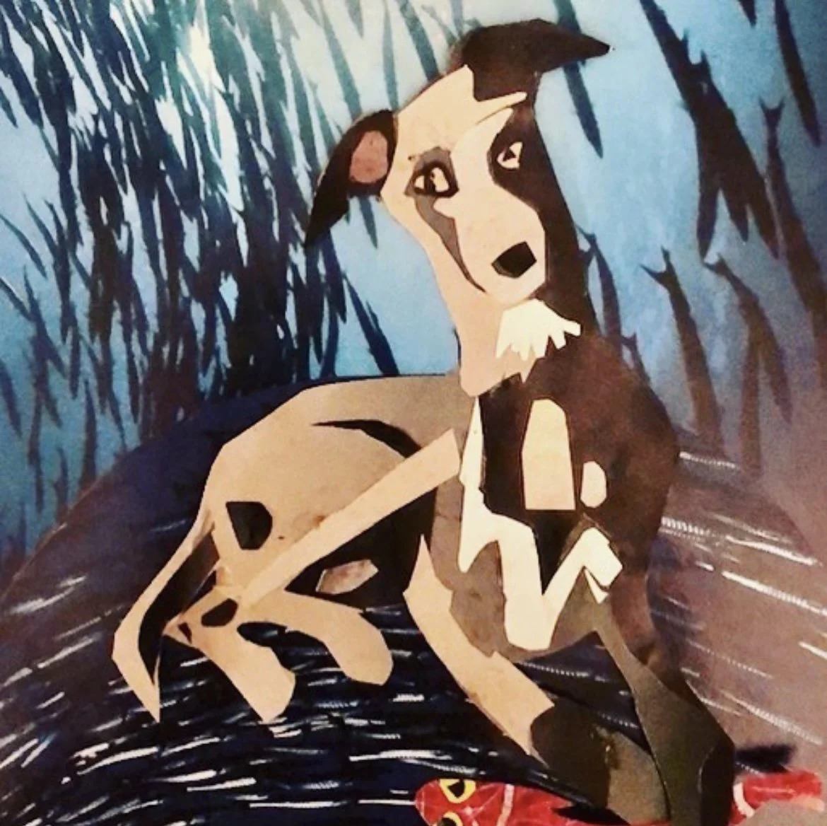 Peppie, collage | VERKOCHT