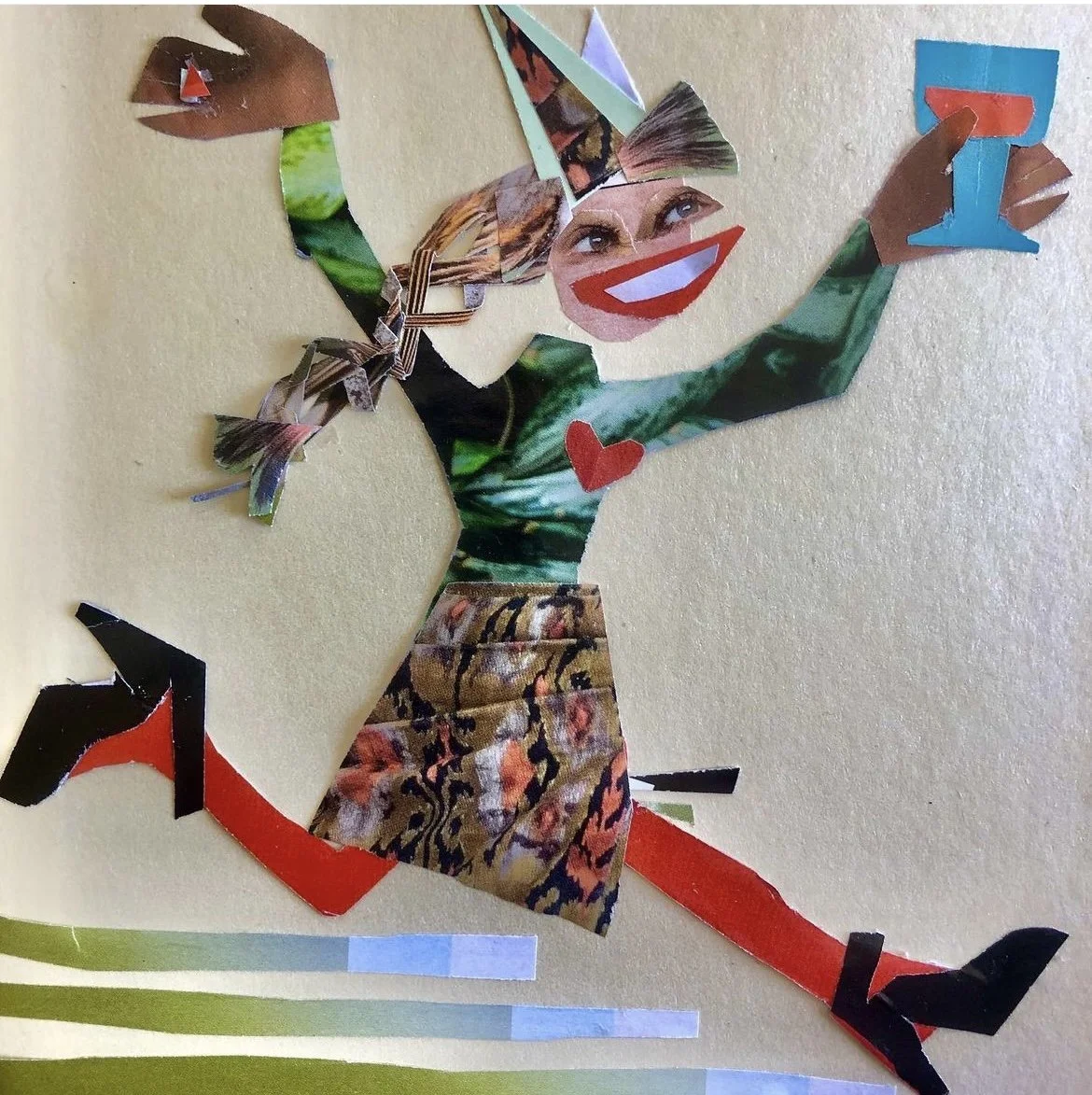 Birthday girl 2021, collage | VERKOCHT