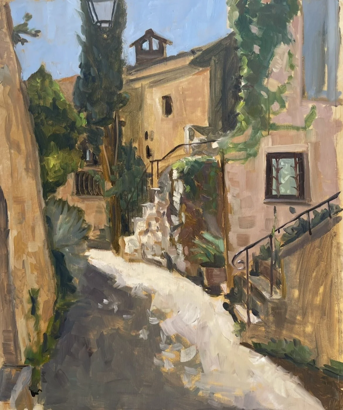 Tour Tour, olieverf op doek, 55x45cm