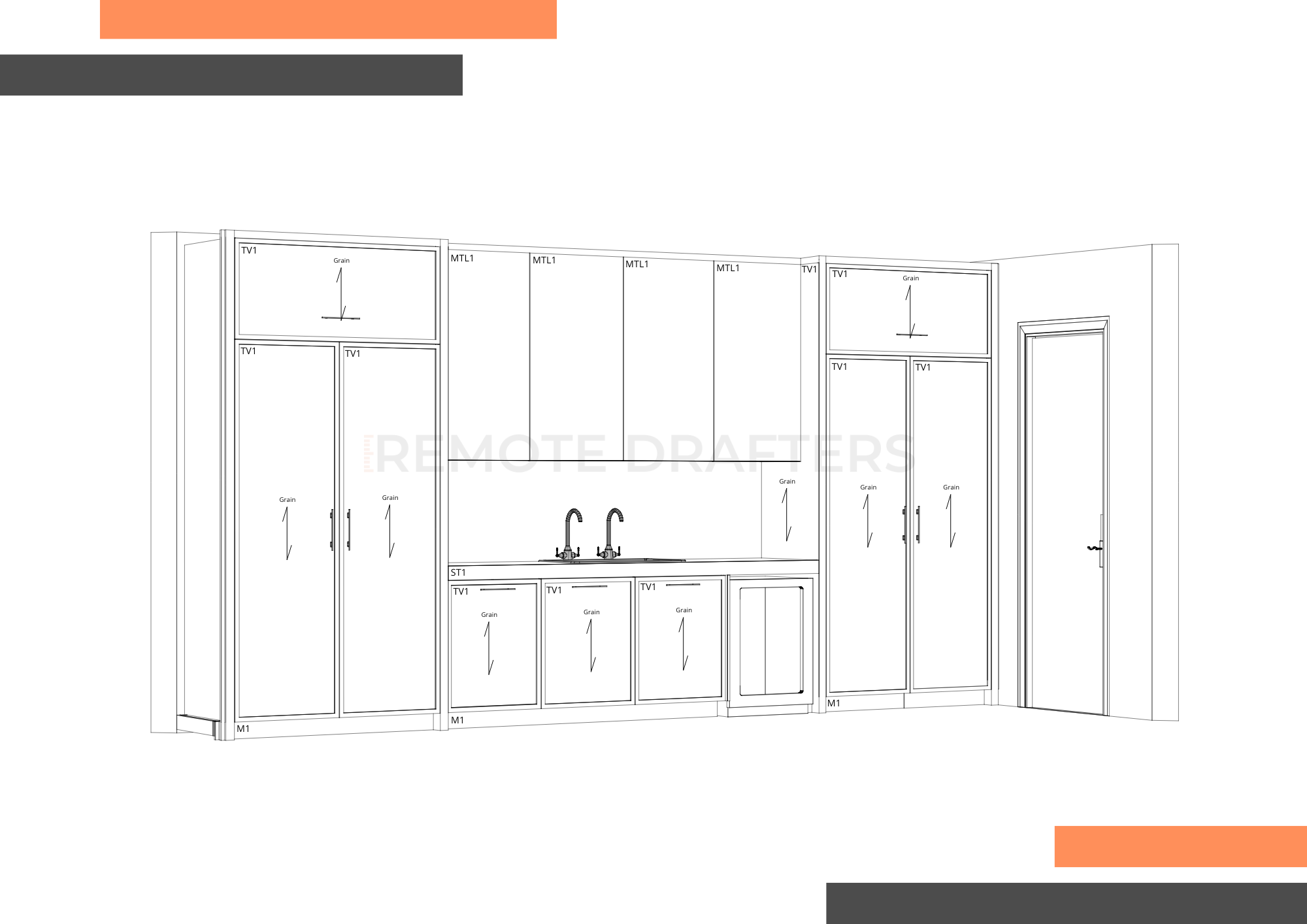 Butler's Pantry - Cabinet Vision