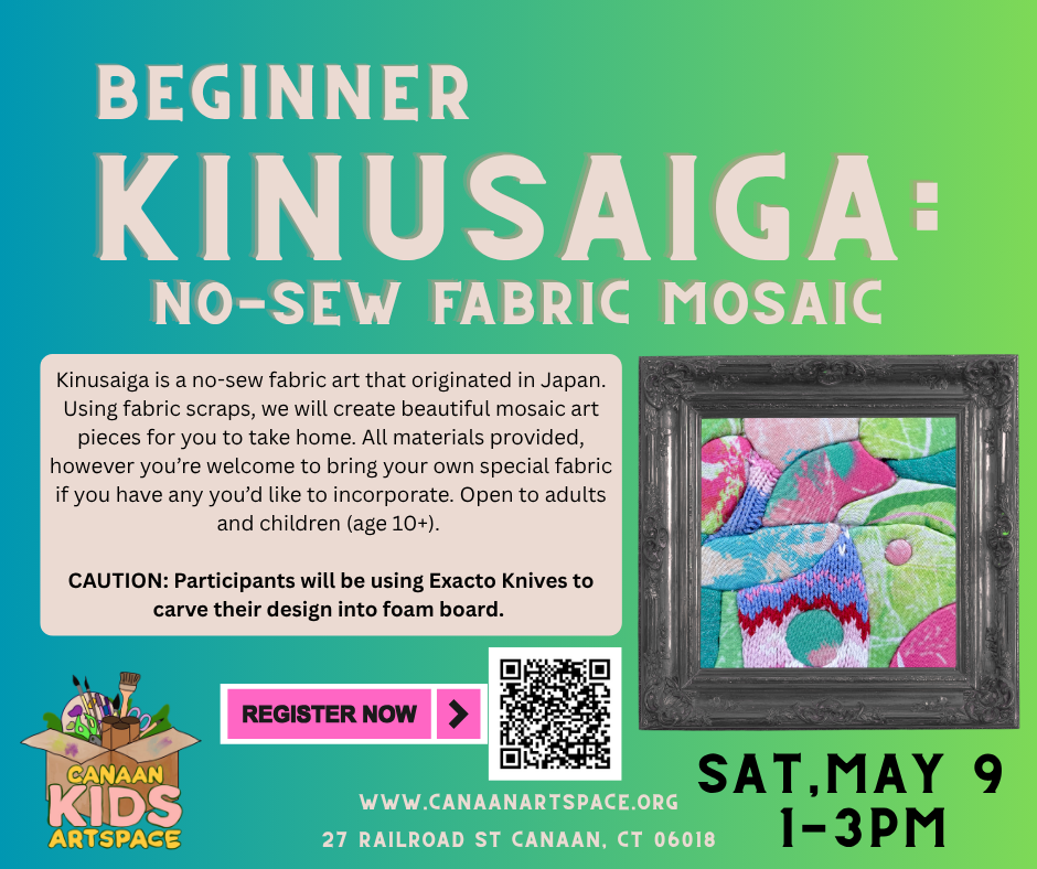 Beginner Kinusaiga: No-Sew Fabric Mosaic