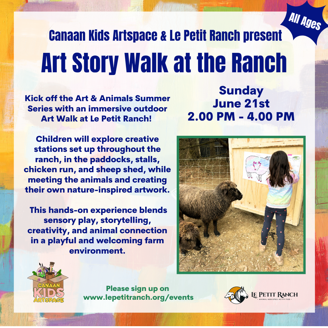 Art Story Walk at Le Petit Ranch