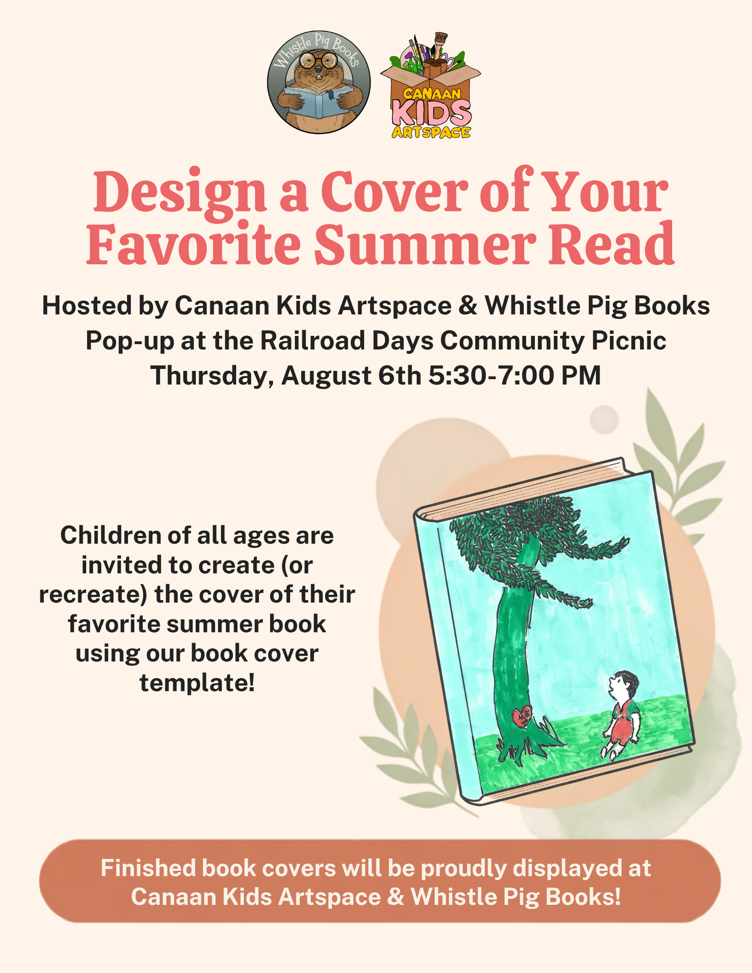 Design a Book Cover with Whistle Pig Books