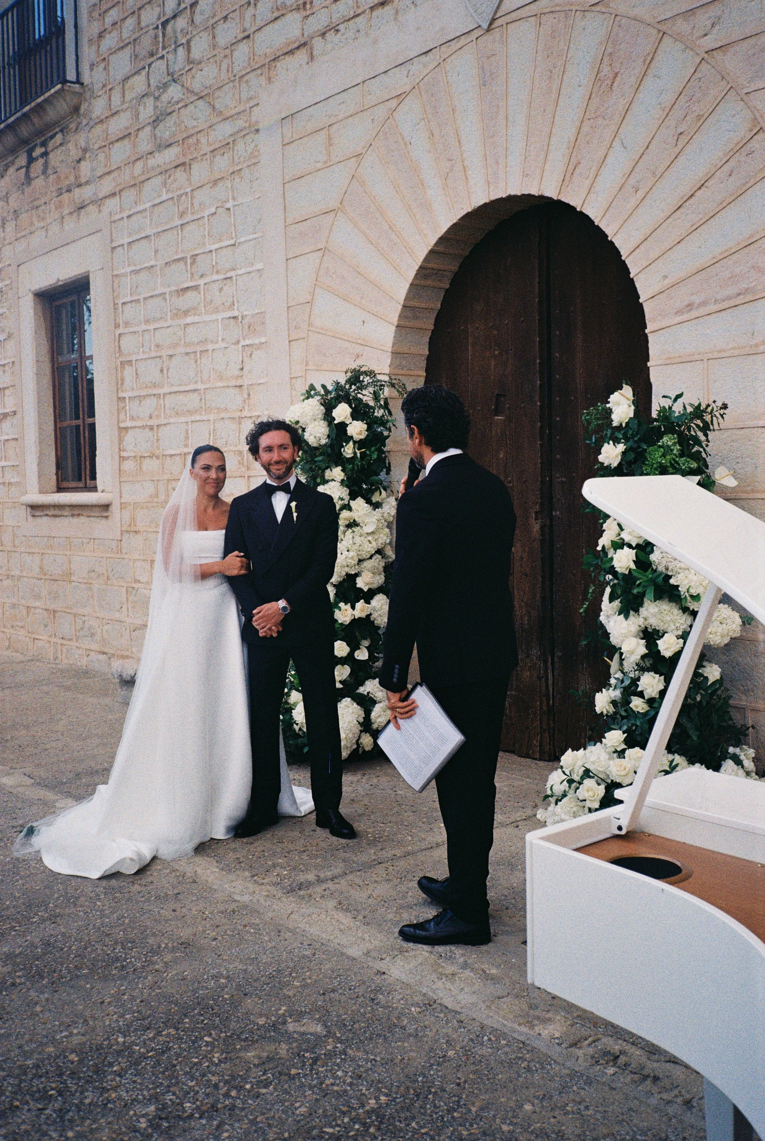 Analog wedding photography 