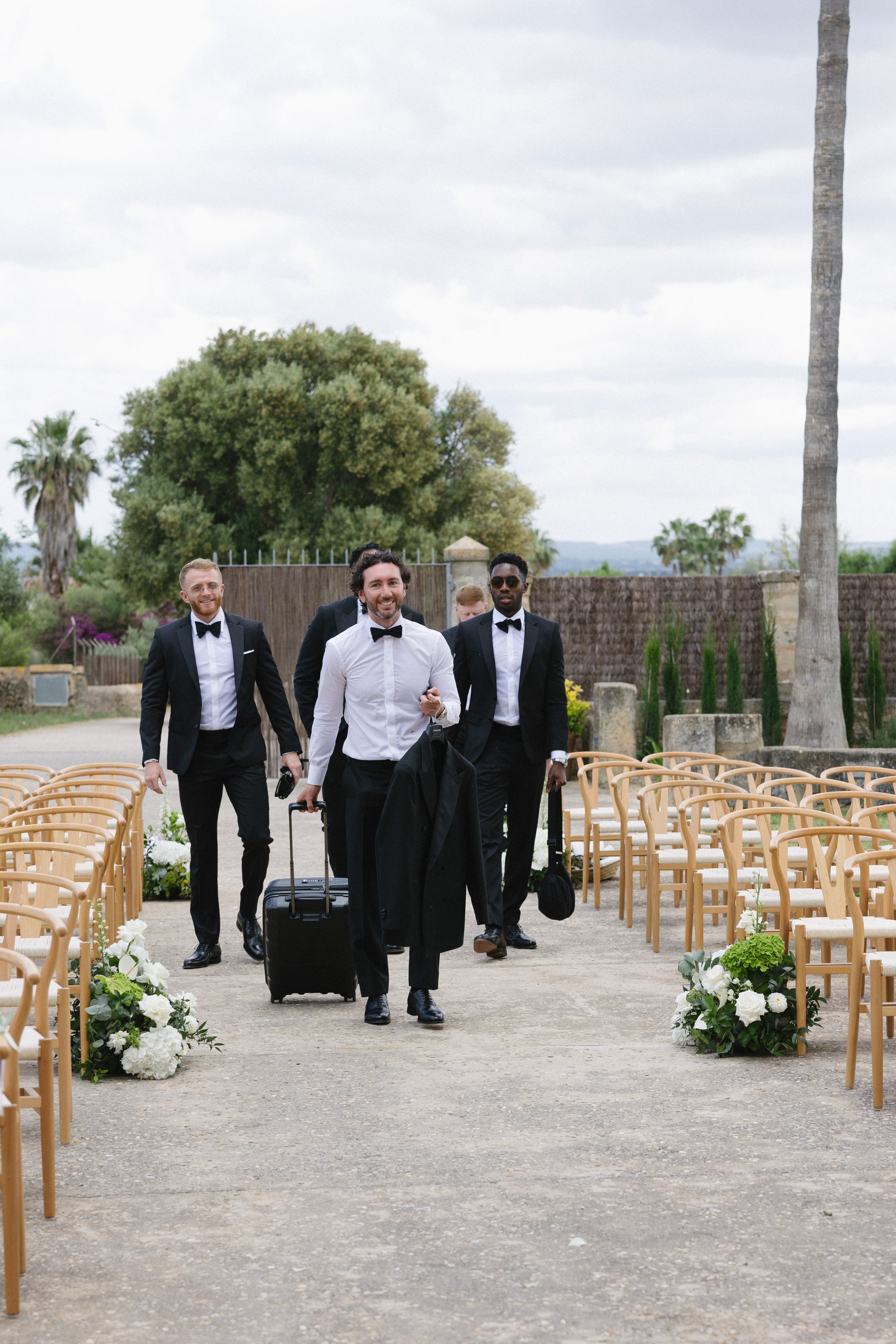 Grooms wedding mallorca