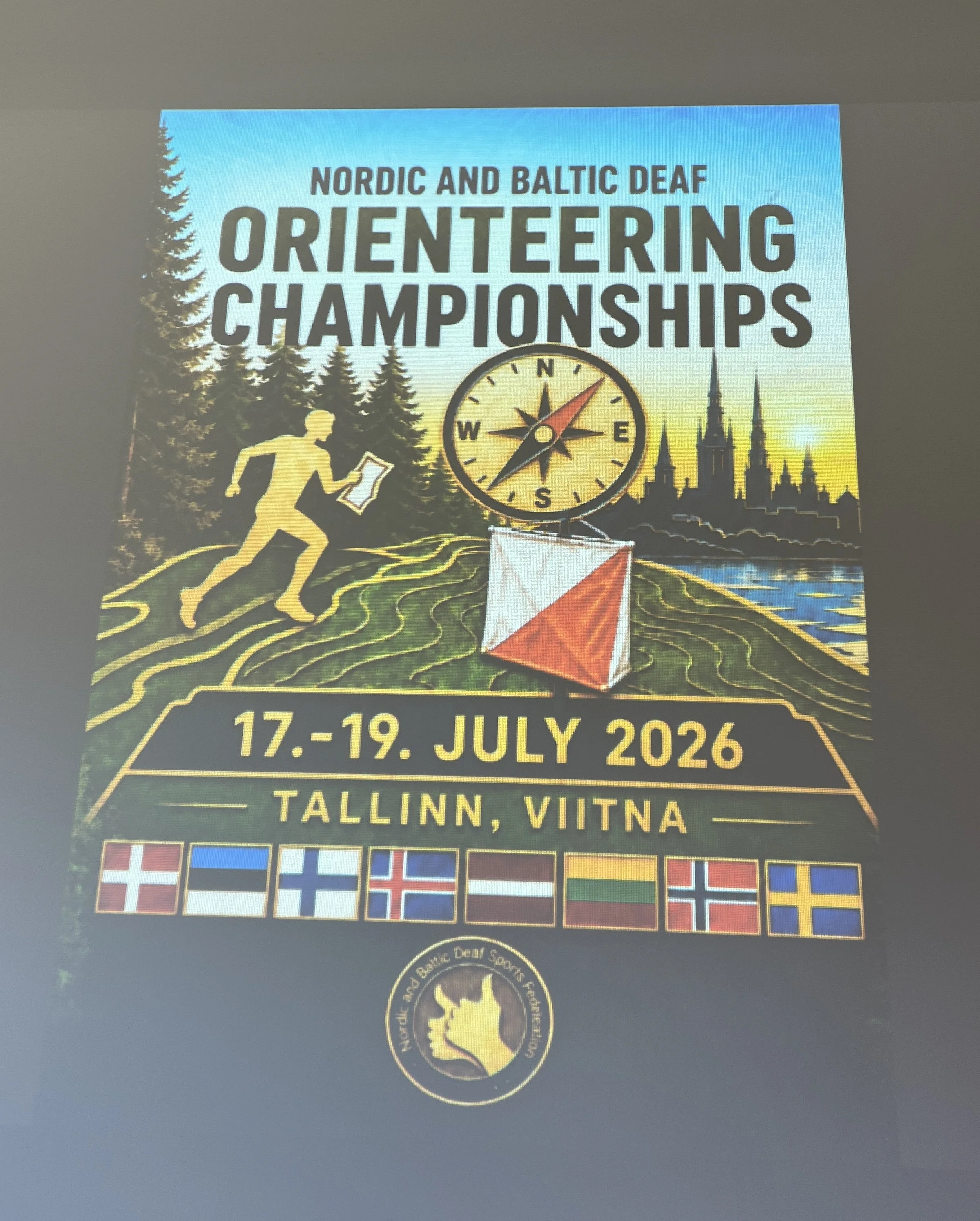 Open Nordic Baltic Deaf Orienteering Championships 2026 in Estland