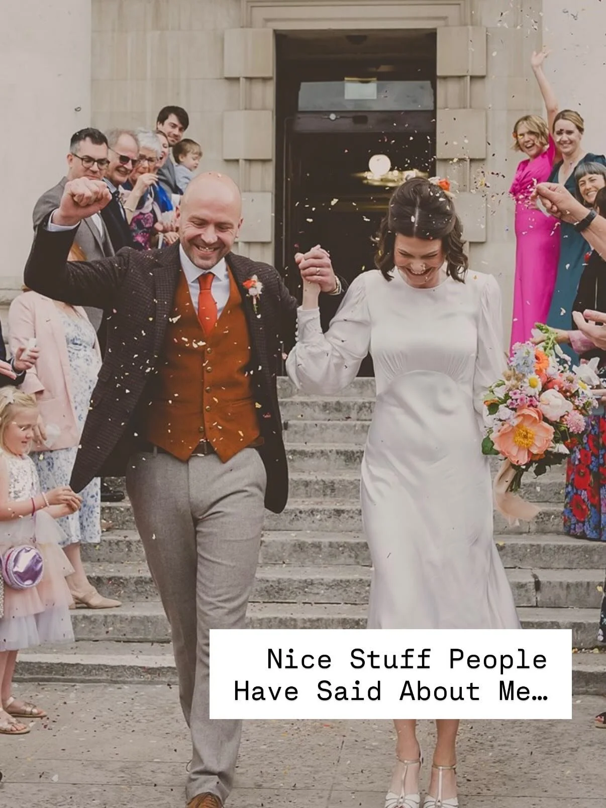 Some of the gorgeous things that have been said by the best couples I could ask for 🧡

#relaxedweddingphotography #naturalweddingphotography #colourfulweddingphotographer #alternativeweddingphotographer #creativeweddingphotography