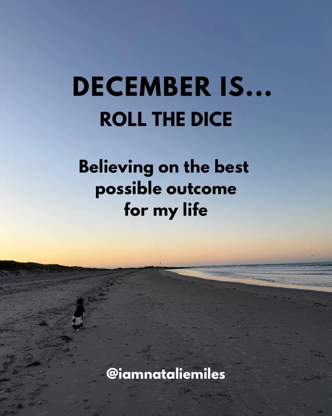 DECEMBER IS 

ROLL THE DICE 🎲🎲
Share with someone who needs to see this today 💜

Resonate with this? Leave a comment below 👇🏻

If you want your FULL DECEMBER ENERGY FORECAST including a 1 hour video with all the themes, card spread and binaural 