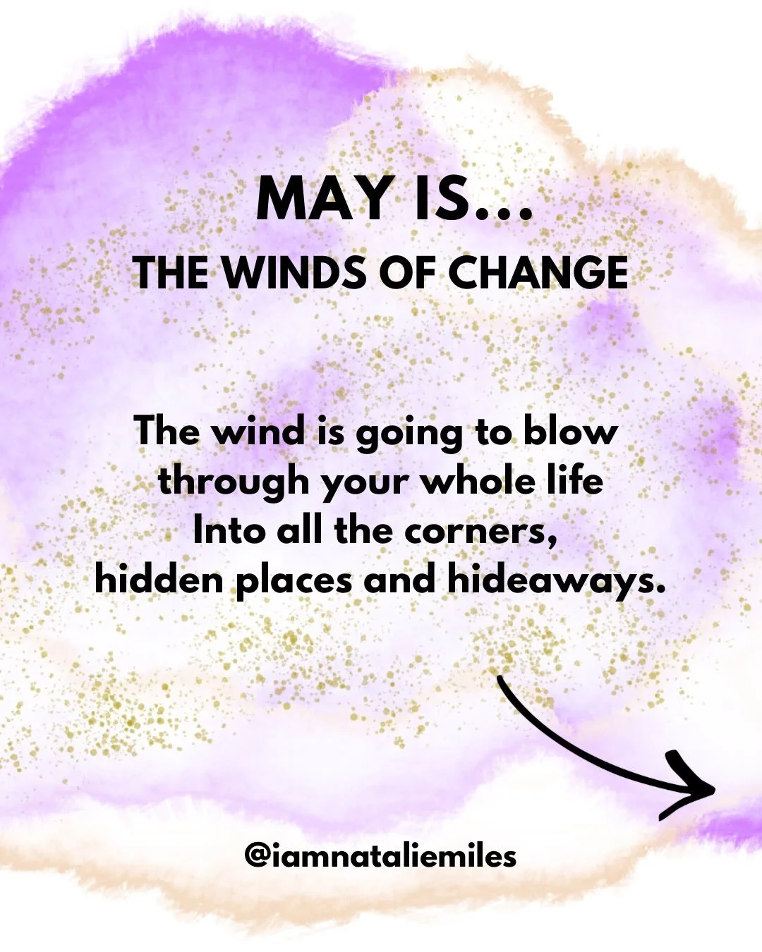 MAY IS 

THE WINDS OF CHANGE 

It&rsquo;s confronting 
It&rsquo;s expansive 
We know change is going down
We might not have all the answers 
But what&rsquo;s in the shadows is being made loud 
With this wind element blowing through our lives 
Our wor