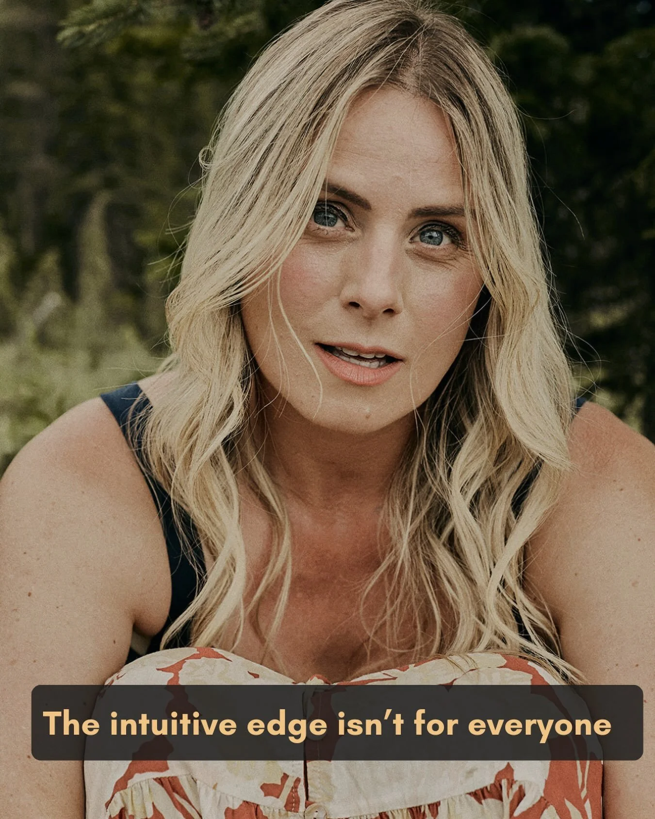 The intuitive edge isn&rsquo;t for everyone. 

It&rsquo;s not for you if you&rsquo;re looking for someone to tell you what to do. Every session is spirit-led and responsive to the group. You bring yourself fully and you do the work. Nothing here is h