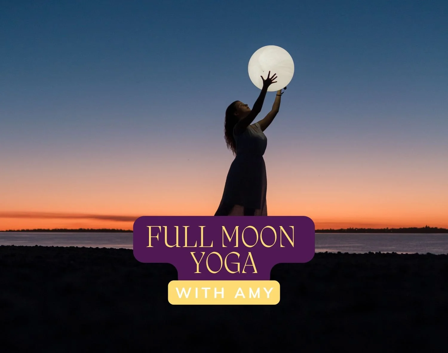 Full Moon Yoga w/Crystal Sound Bath