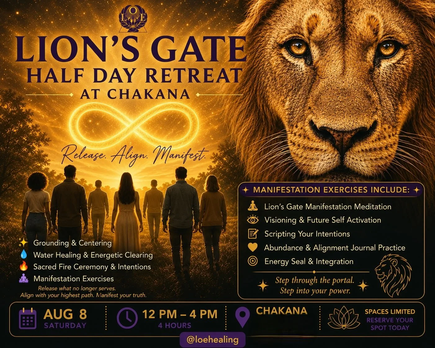 Lions Gate: Half Day Retreat