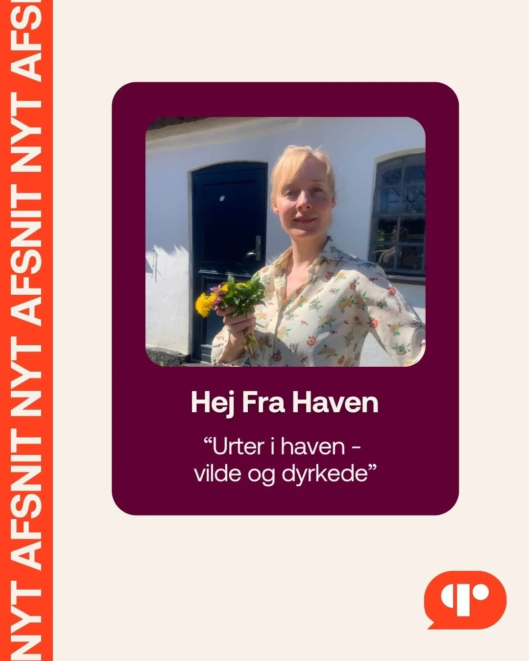 🎧 Sponsoreret af @jimahegn Hegn, @haveselskabet og @guganlaegogplanteskole | NYT AFSNIT UDE 🎧 
Jeg er vokset op med en urtehave, og stadig r&aelig;kker min viden om urterne ikke til s&aelig;rlig meget mere end det, man bruger i k&oslash;kkenet. 

M