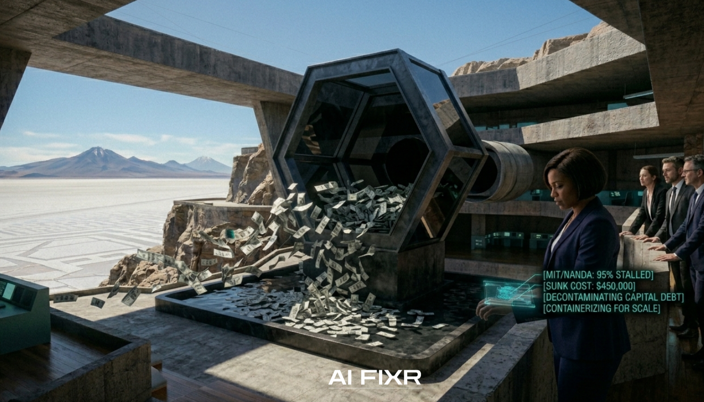 Why 95% of AI Pilots are dying in the lab