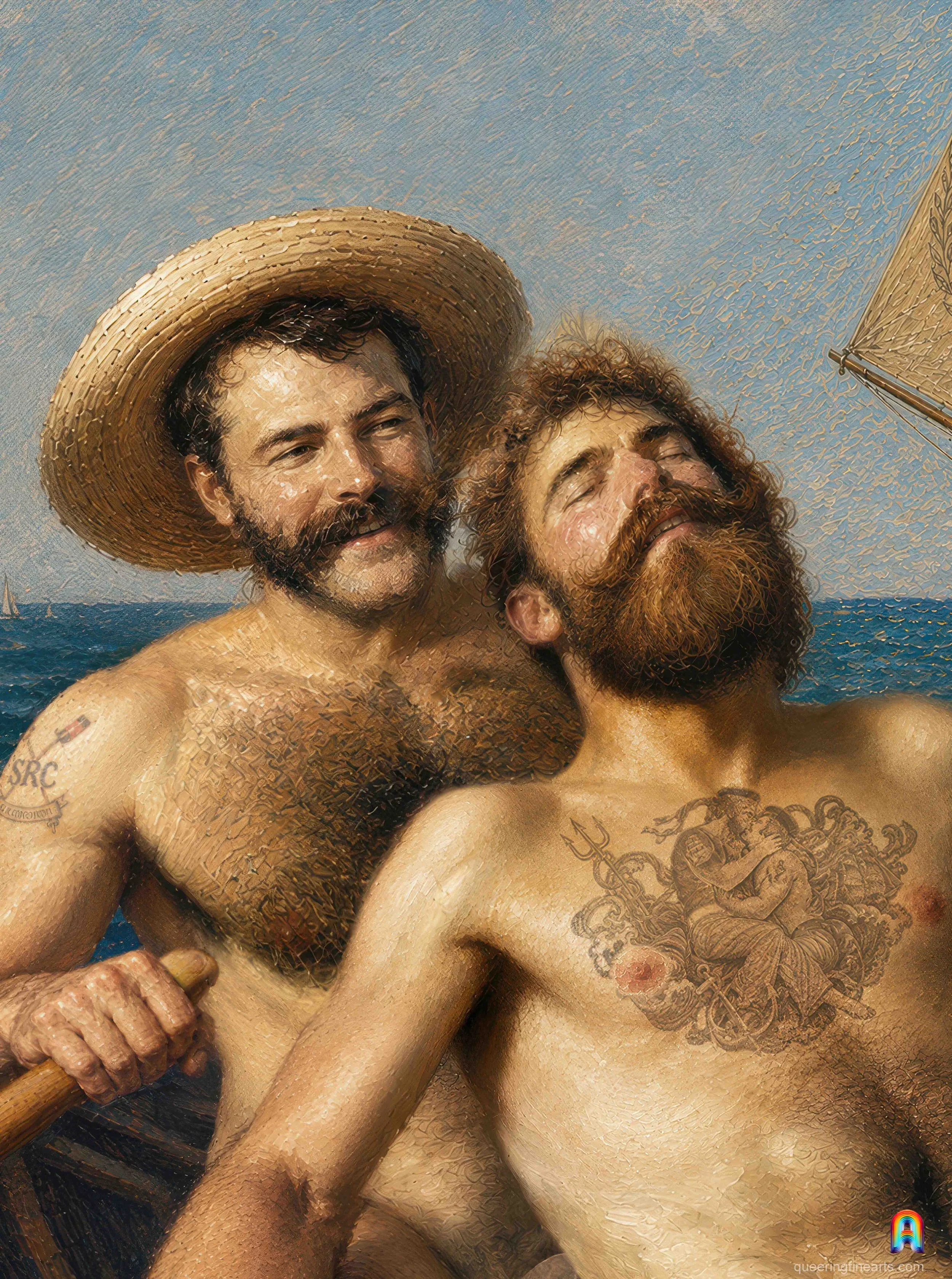 Cox at Sea