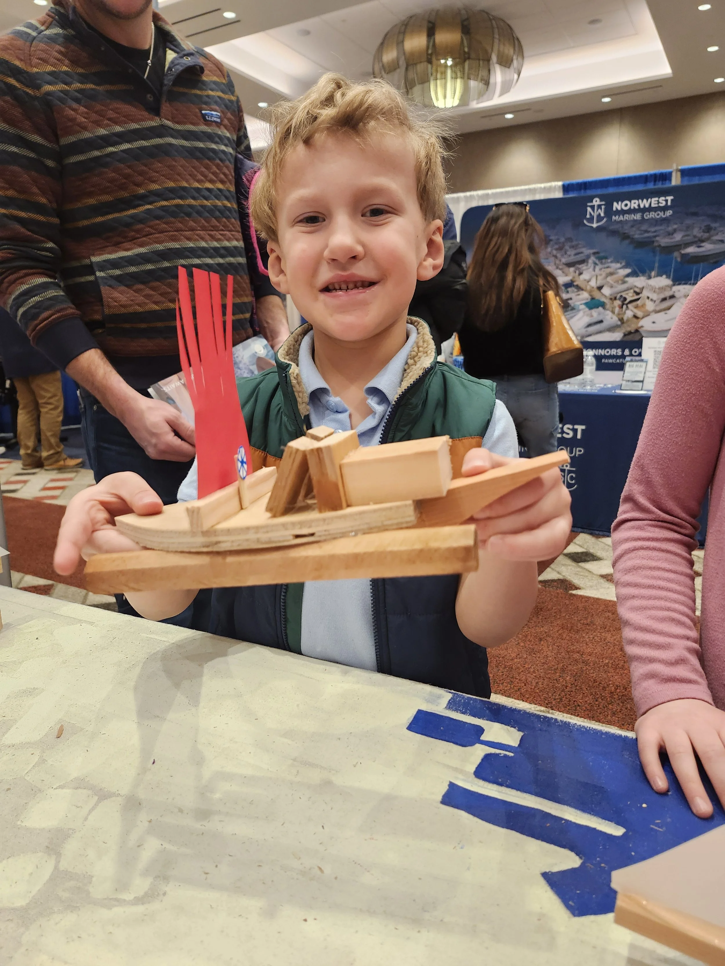 Small Boat and Smaller Boats 