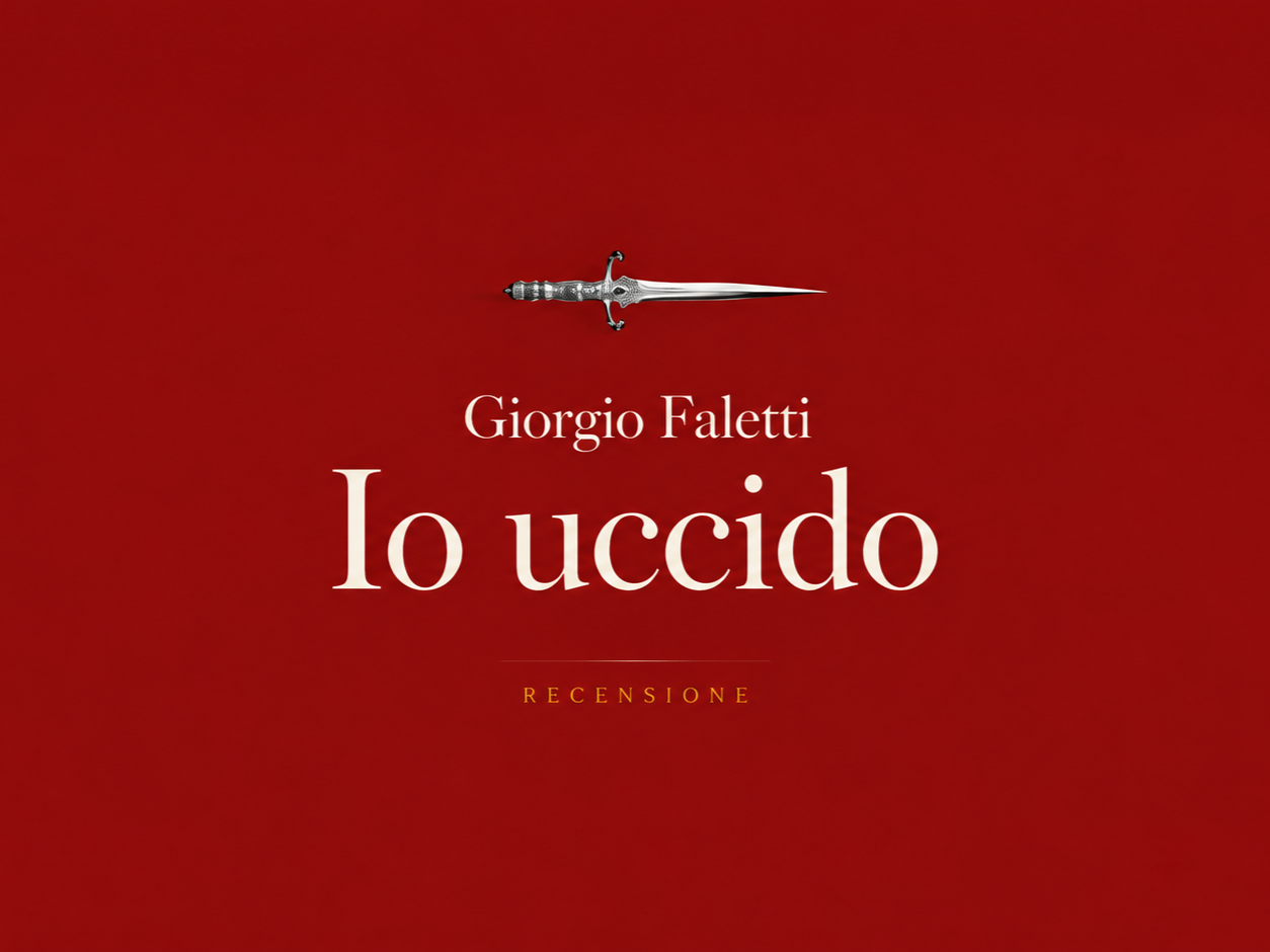 Io uccido di Giorgio Faletti: la mia recensione