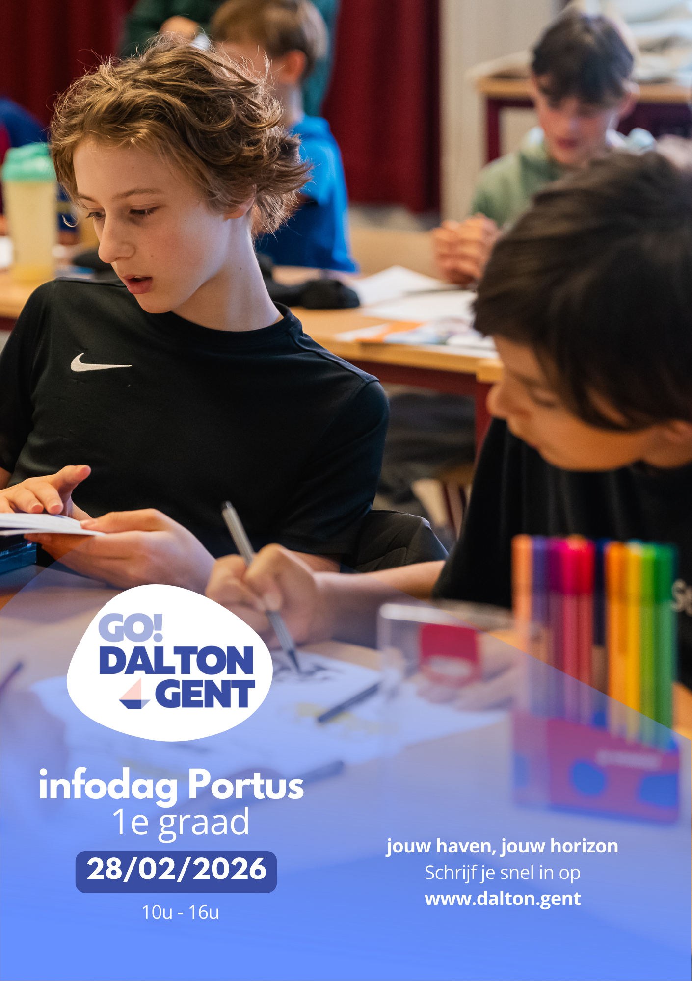 Ontdek Dalton Gent op onze infodag!