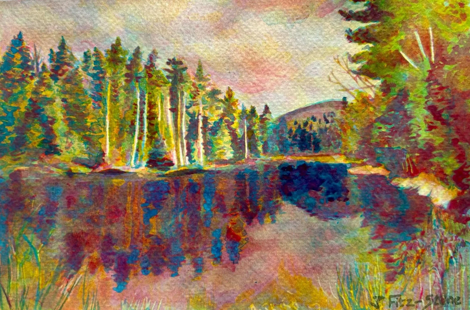 Past the Red Pine Forest