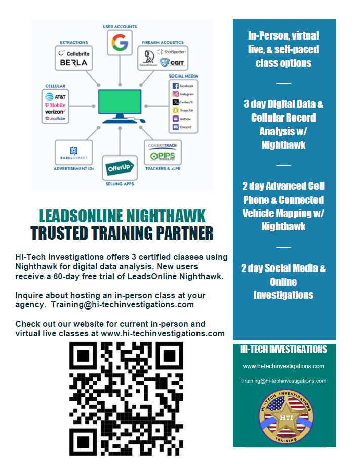Nighthawk Programme NightHawk | Enhance Your Investigation Skills – Enroll Now — Hi-Tech ...