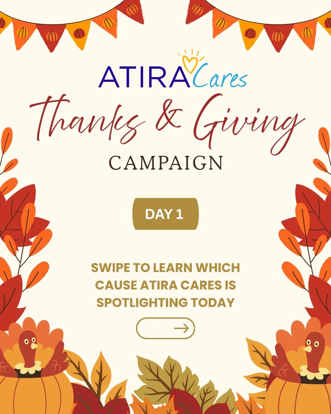 Introducing Atira Hotels&rsquo; Thanks &amp; Giving Campaign!🦃🍂

As Thanksgiving approaches, we&rsquo;re celebrating community, compassion, and meaningful impact through Atira Cares, our year-round giving initiative. Each day leading up to Thanksgi