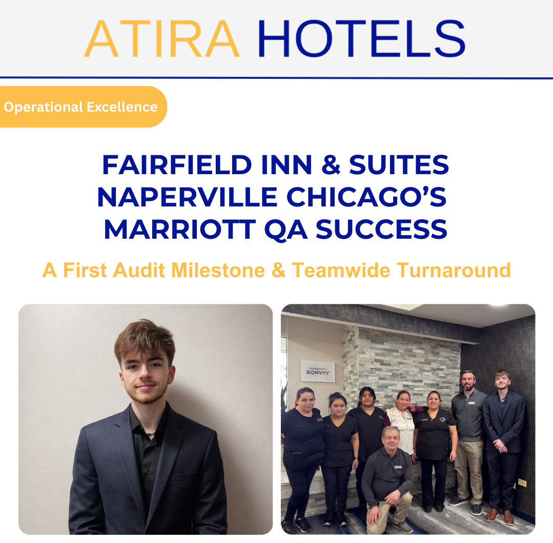 Fairfield Inn &amp; Suites Naperville Chicago Team Achieves Marriott QA Success