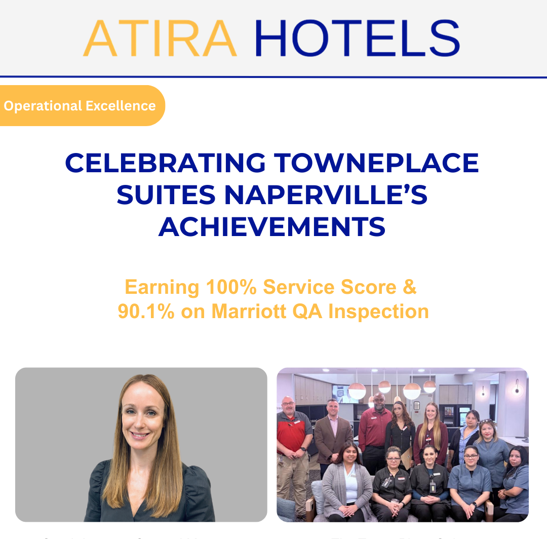 TownePlace Suites Naperville Delivers 100% Service and Achieves GREEN Status