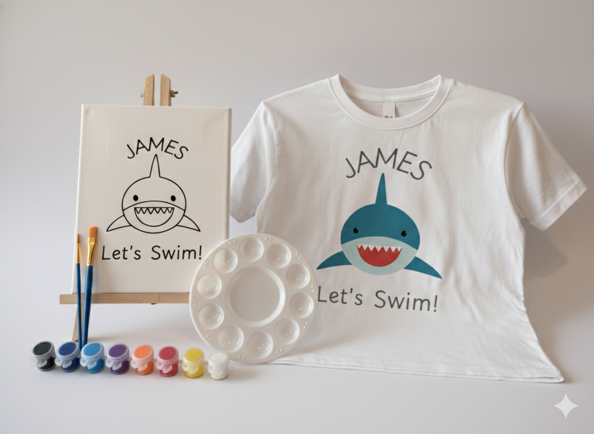 Shark or Princess Birthday Package