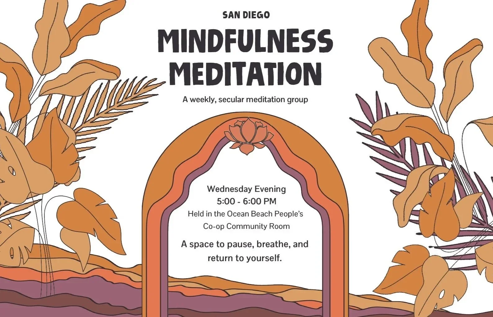 Mindfulness Meditation Group - Wednesday 5/20