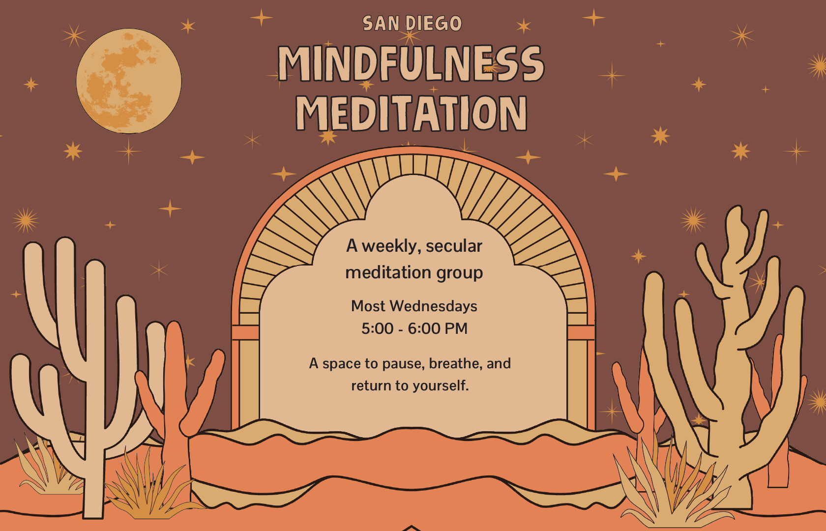 Mindfulness Meditation Group - Wednesday 6/17