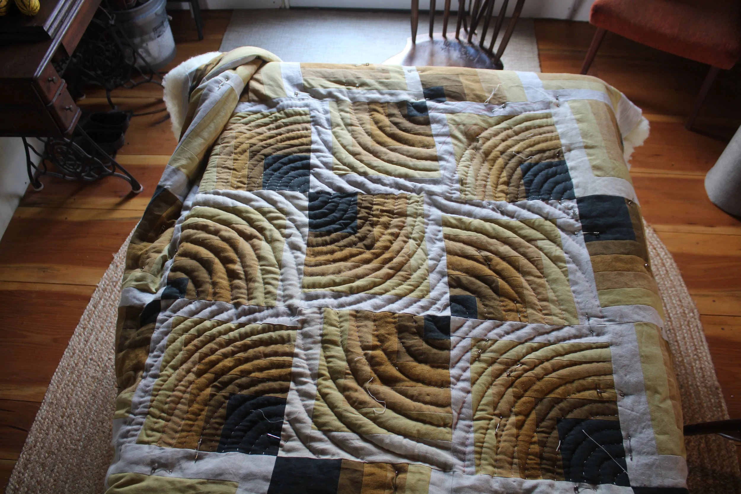 Honey Quilt Progress