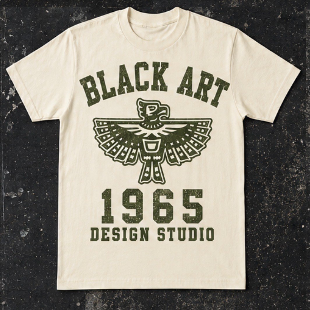 Retro 1965  T-Shirt (Olive)