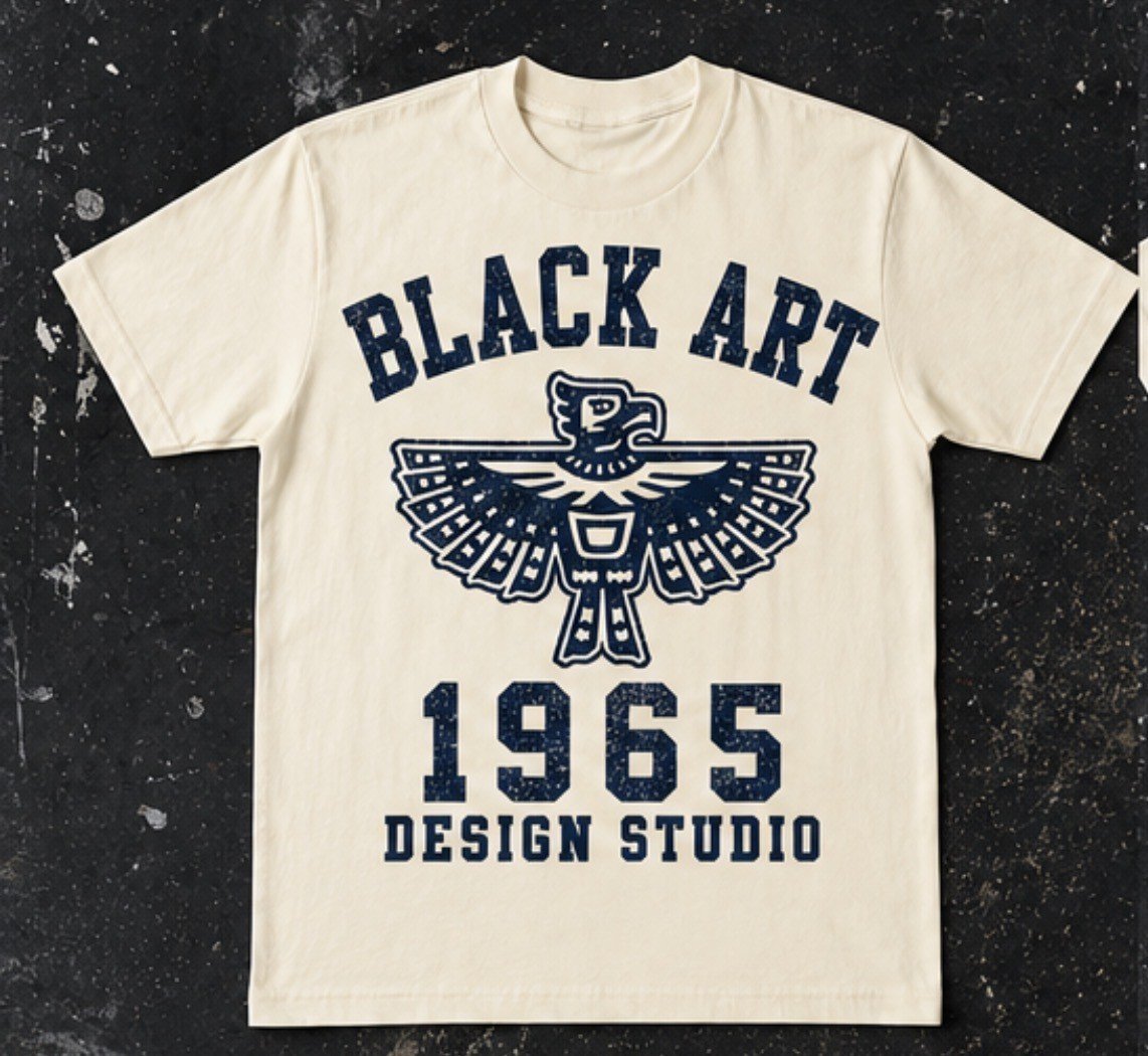 Retro 1965 T-Shirt (Navy Blue)