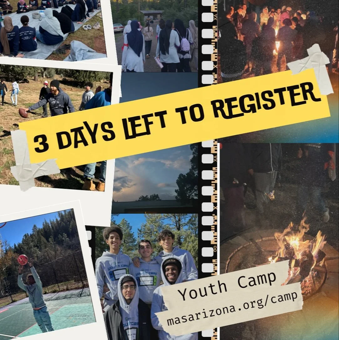 ⏳ 3 Days Left to Register! 🌟 Time is running out to join Youth Camp 2025 &mdash; a fun weekend for teens ages 14&ndash;18 full of adventure, connection, and inspiration.
📍 Prescott, AZ 📅 August 29 &ndash; September 1, 2025
🔥 Presented by ICC &amp