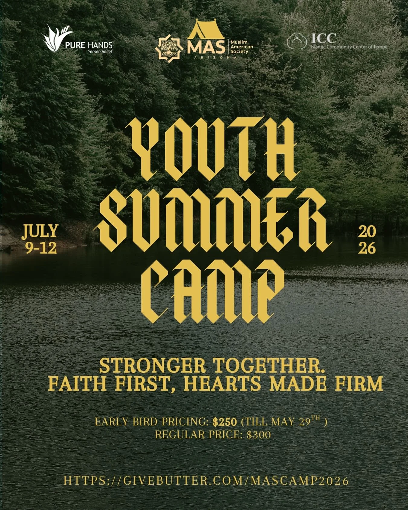 High schoolers, this is your summer to build real friendships, strengthen your connection with Allah, and create memories with your MAS family that last far beyond camp. Four days of growth, adventure, brotherhood/sisterhood, and moments you&rsquo;ll