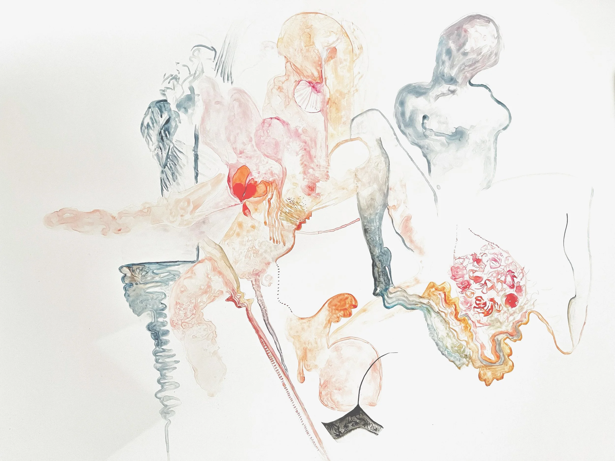 Watercolor Outsider Art Mila .JPG