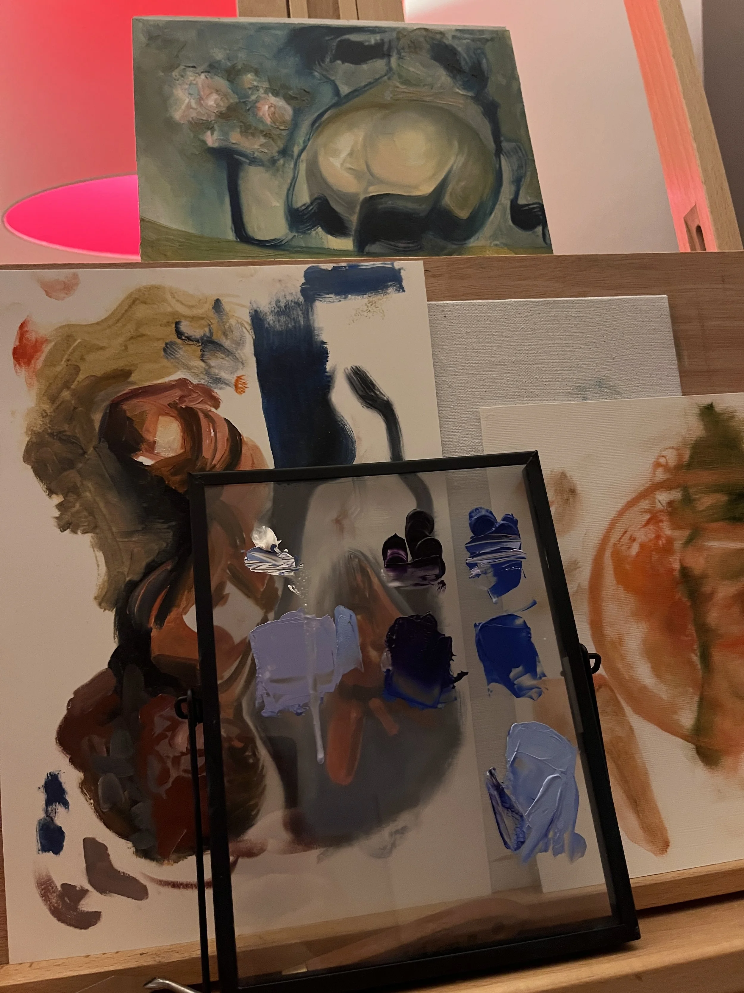 Art Brut Studio Painting Outsider Art Independent Companion.JPG