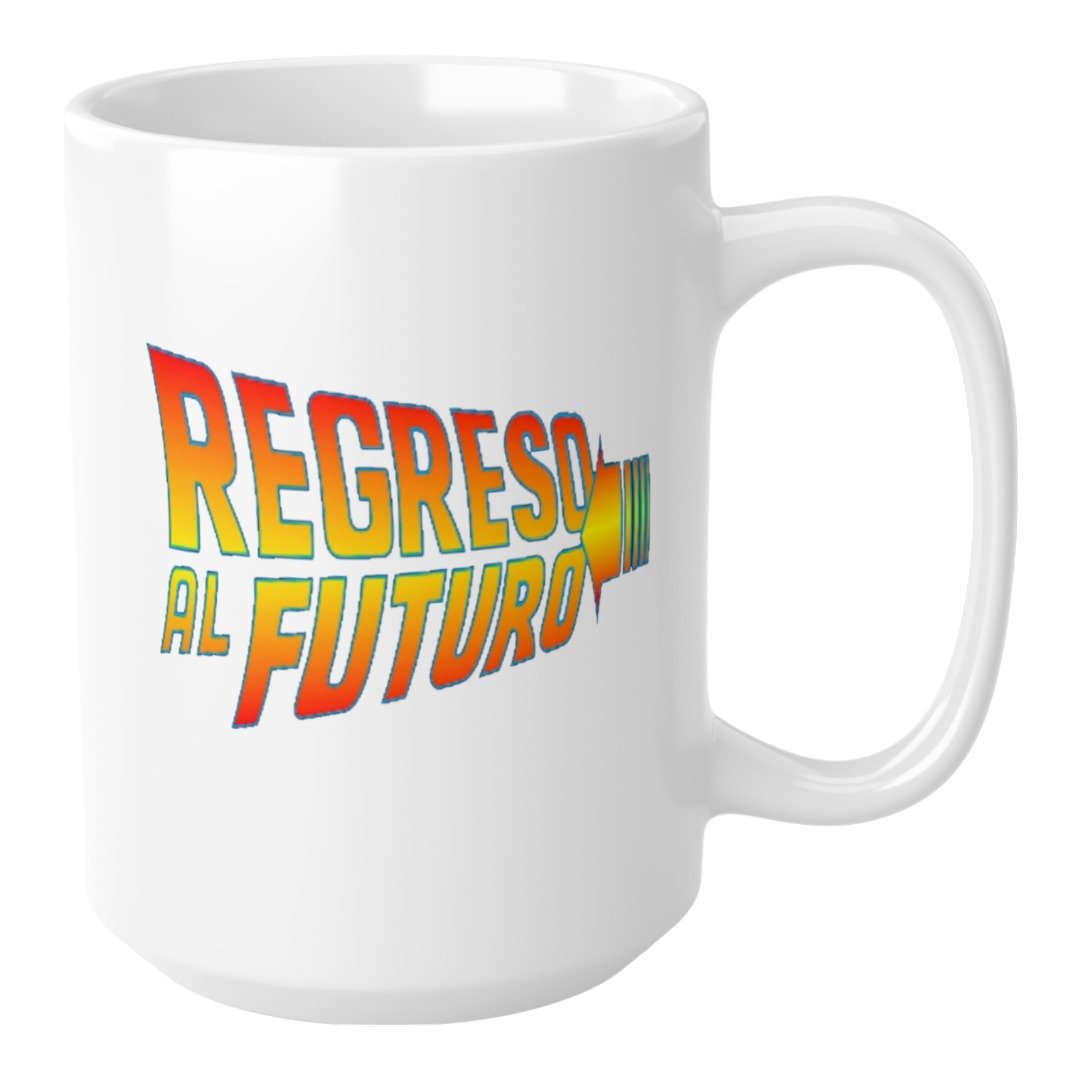 Regreso Al Futuro - "Back To The Future" - Ceramic Coffee Mug - 15oz Right